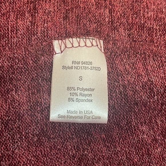 Threads & States Dress long sleeve twist front slit maxi New Sz Small - Picture 2 of 11